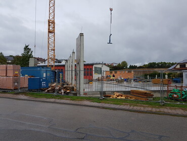Baufortschritt Stand 27.09.2022